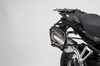 SW-Motech TRAX ADV Full Luggage System Black Kit Stainless Steel Type Rails For BMW F 750 GS ABS  2018-2023