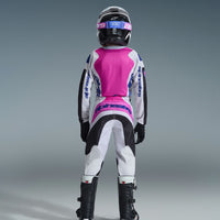 Alpinestars 2026 Youth Fluid Grid Motocross Combo Kit Black Light Grey Purple