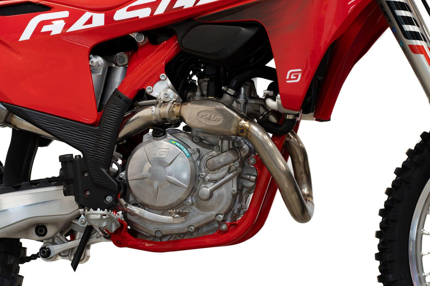 FMF Exhaust Header Front Pipe Mega Bomb Titanium For Gas Gas EX 350 F 2021-2023