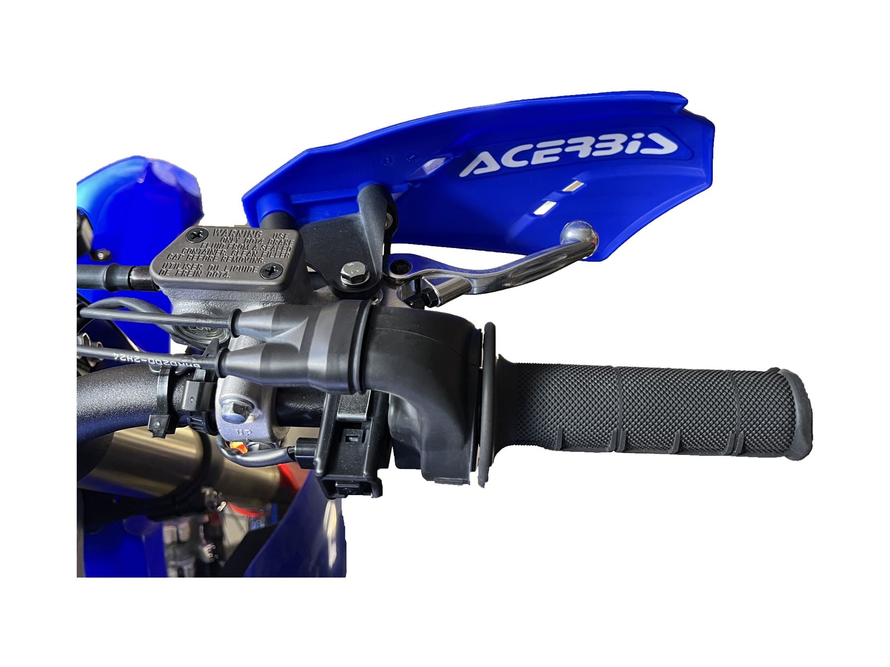 Acerbis K-Linear YKS Motocross Handguards Blue White Yamaha WR 250