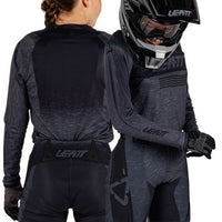 Leatt 2026 Motocross Jersey Youth 4.5 Stealth Black Grey