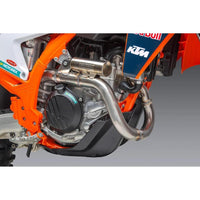 Yoshimura RS-12 Full Exhaust System Stainless Steel Carbon Cap For KTM SX-F 450 2023