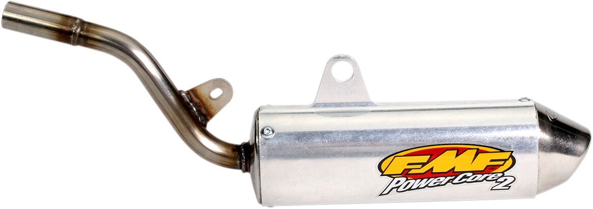 FMF Powercore 2 Silver Rear Exhaust Silencer For Kawasaki KX 85 19/16 2001-2022