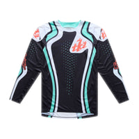 Troy Lee Designs Spring 2026 GP Pro Roller MX Jersey Black Teal