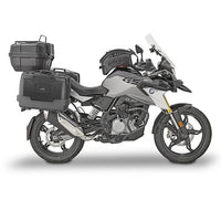 Kappa Bike Luggage GARDA MONOKEY Panniers Kit Silver For BMW G 310 GS 2017-2024