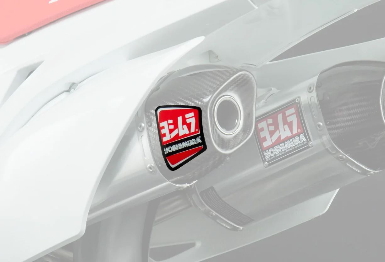 Yoshimura RS-9 Replacement Left Hand Logo For Motocross Enduro Motorcycles