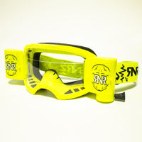 RNR Colossus Wide Vision WVS Goggle Neon Yellow  48mm Roll Off