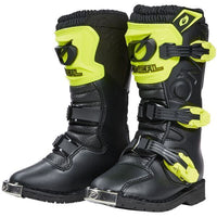 O'Neal 2024 Motocross Boots Rider Pro Youth Neon Yellow