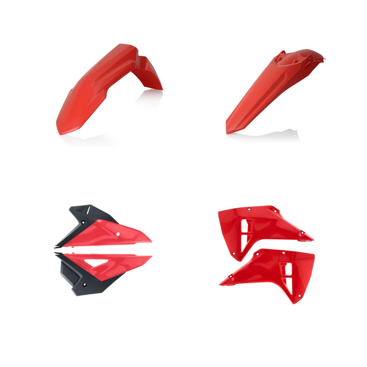Acerbis Plastic Kit Standard Red Blue 0026820.553