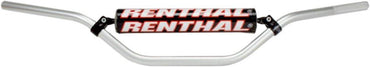 Renthal 7/8 22mm Enduro High Silver 613 Handlebar Padded For Suzuki DR 350 1996-1998