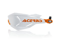 Acerbis X-Factory White Orange Handguards Husqvarna TE 300 2014 - 2017 & 2024