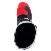 Alpinestars 2026 Tech 3 Motocross Boots White Bright Red Dark Blue