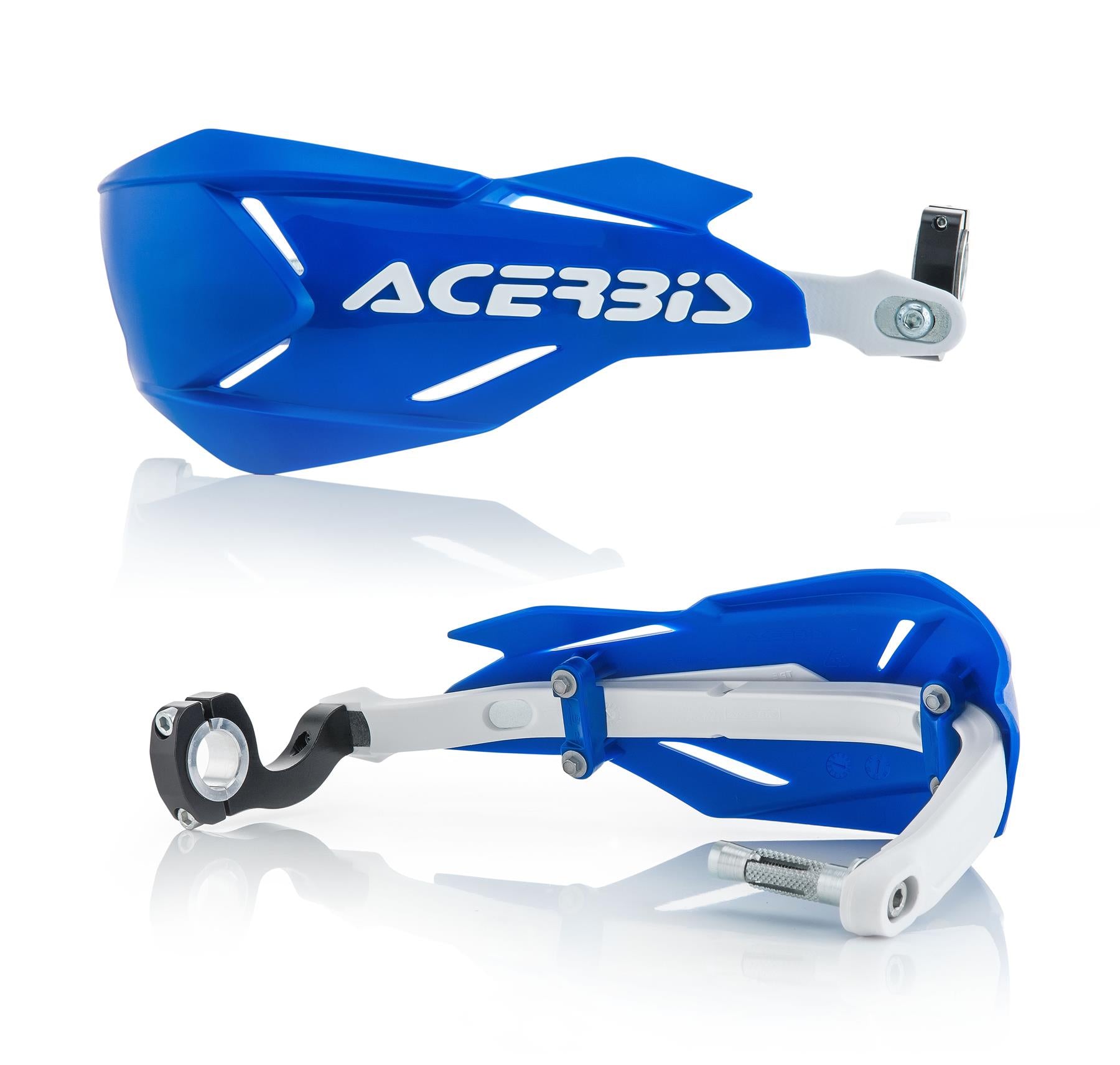 Acerbis X-Factory Blue White Handguards Sherco 450 SEF-SD Six Days 2018 - 2022