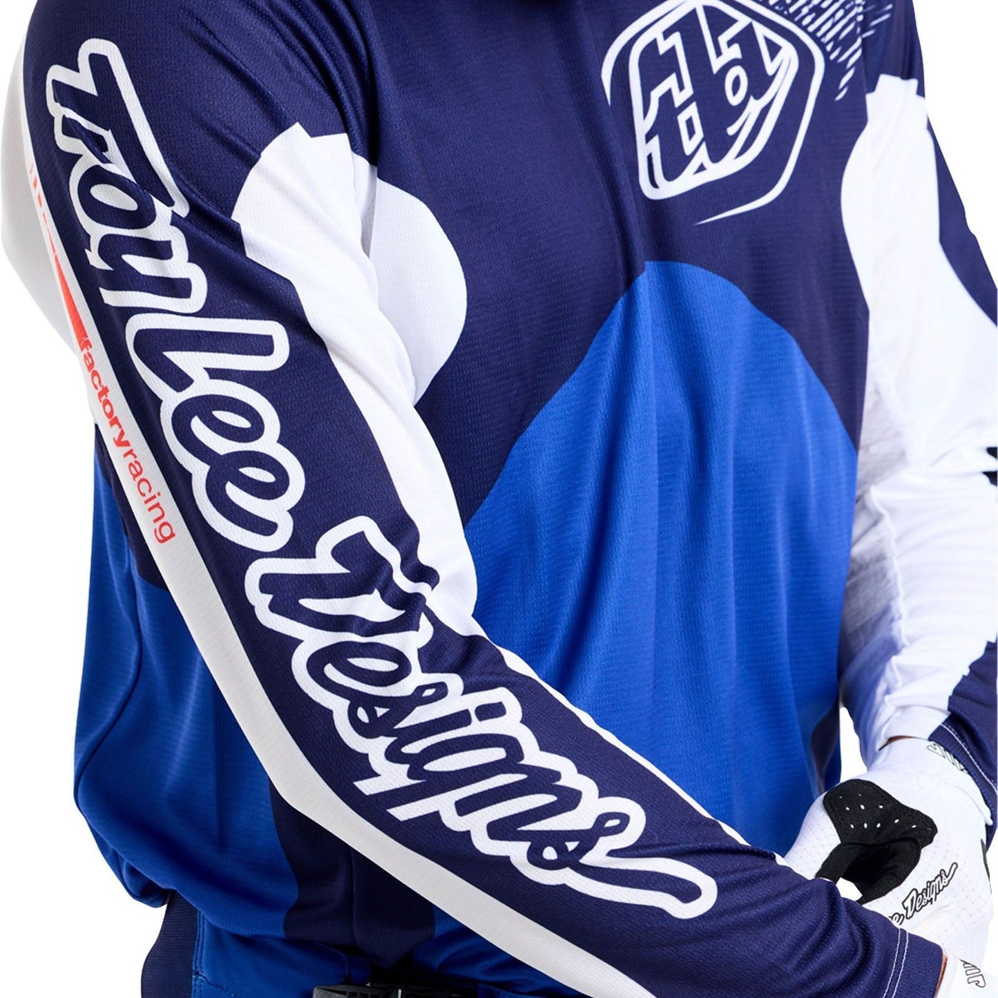 Troy Lee 2026 Motocross Jersey GP Pro Frames Navy White