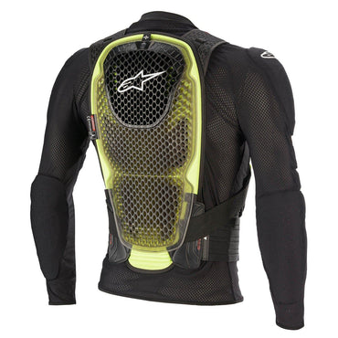 Alpinestars 2024 Bionic Pro V2 Protection Jacket Black Yellow Flou
