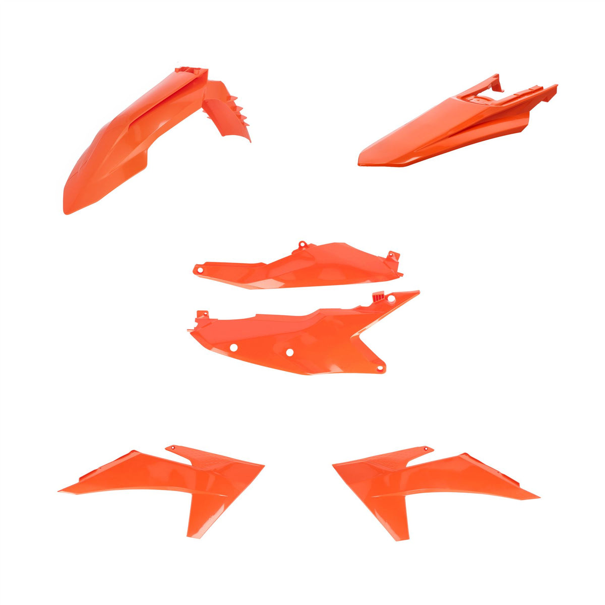 Acerbis Plastic Kit Orange 016 For KTM XC-W 300 2024-2025