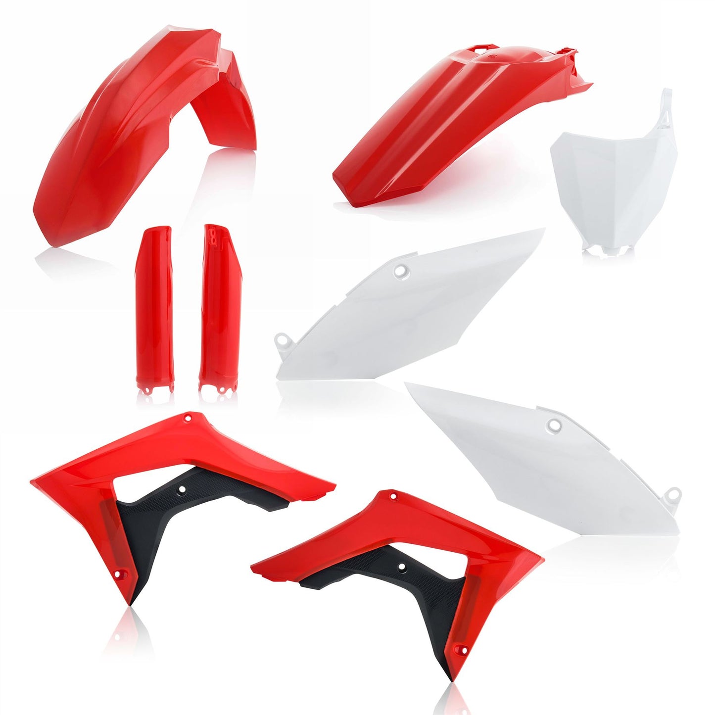 Acerbis Full Plastic Kit Standard Red Blue 0022385.553