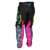 Fly Racing 2026 Motocross Pants Kinetic Mutant Youth  Black Multi