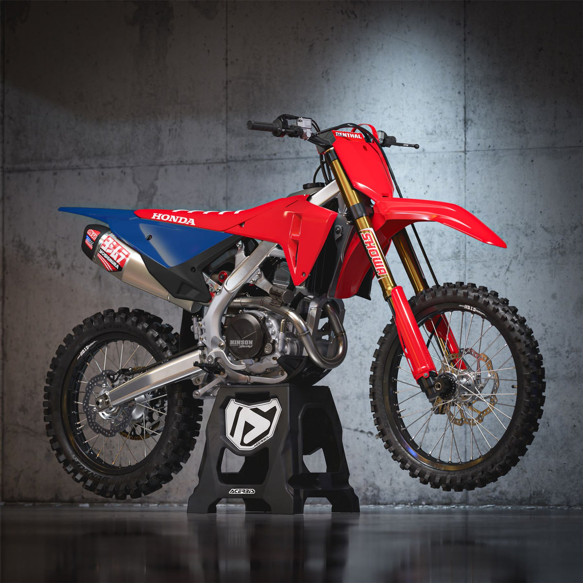 Acerbis Full Plastic Kit 2027 Red Blue For HONDA CRF 250 R-WE 2025-2026