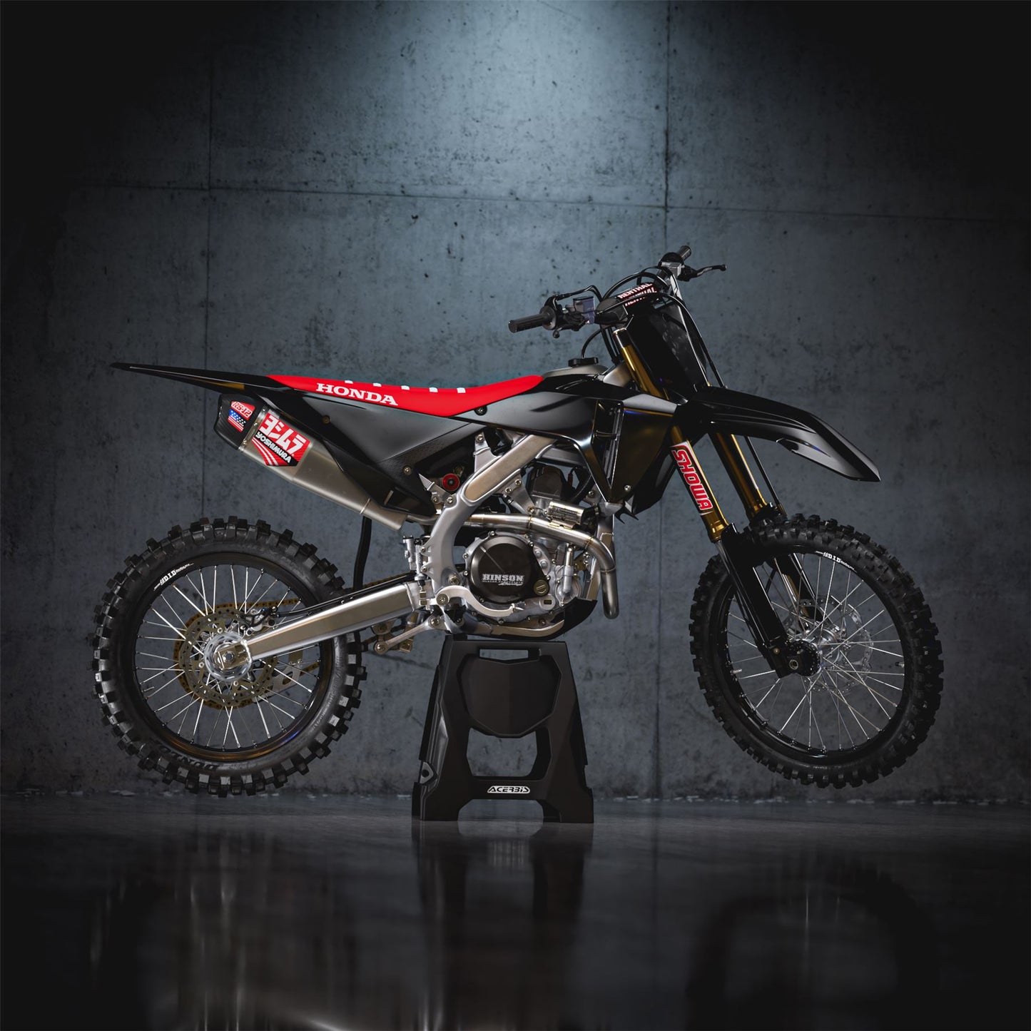 Acerbis Full Plastic Kit Black 0026547.090