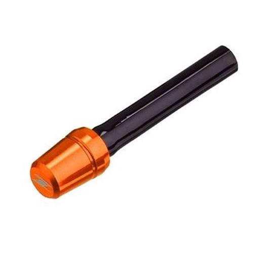 Zeta Racing Uni Flow Fuel Cap Pipe Vent Breather Orange For Honda CR CRF Models
