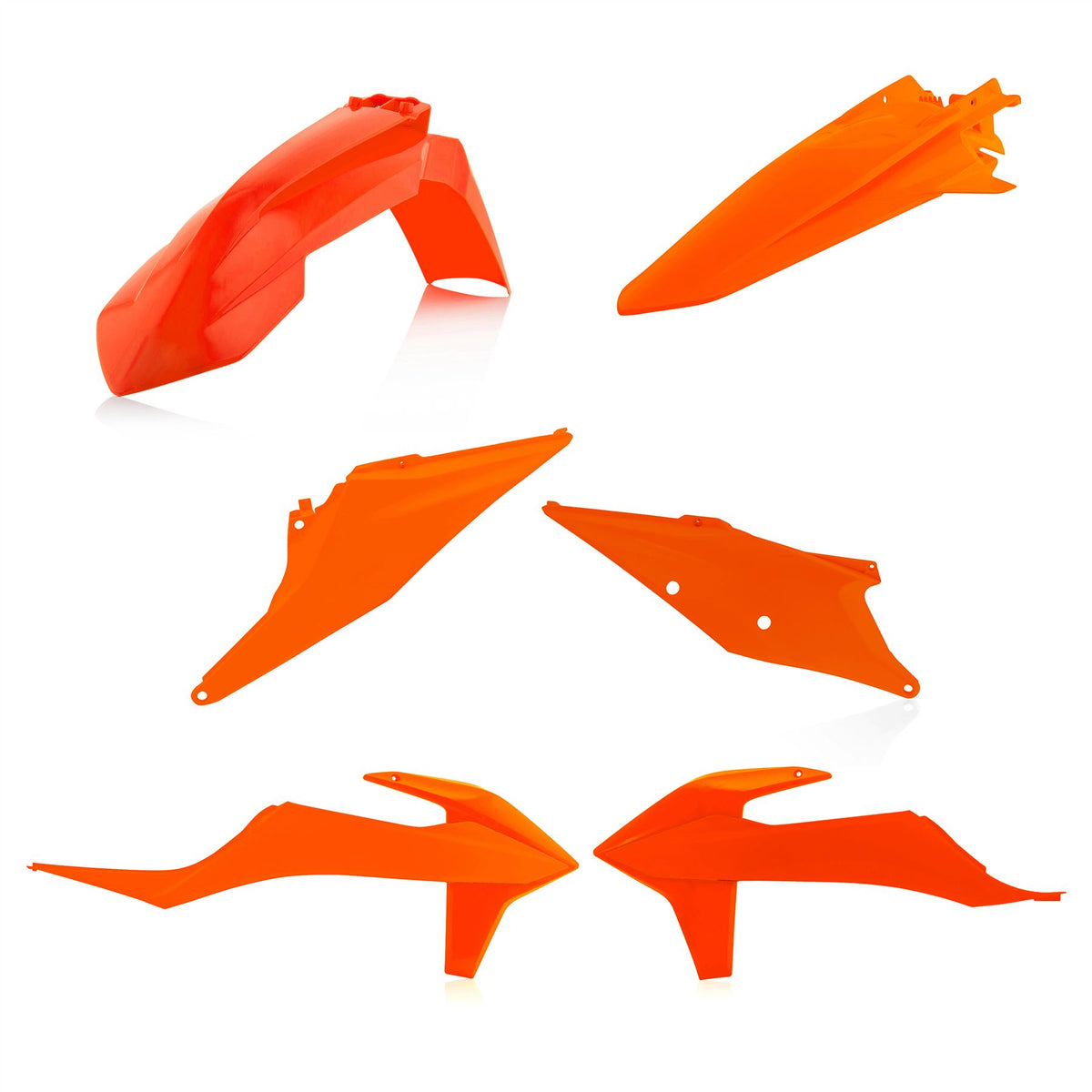 Acerbis Plastic Kit Orange 016 For KTM EXC 250 TPI 2020-2023