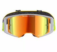 Alpinestars 2025 Goggles Supertech Corp Absolute Vision Yellow Grey Mirror Red