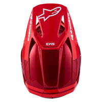 Alpinestars 2027 S-M3 Radium MX Helmet Red White Blue Yellow Flou