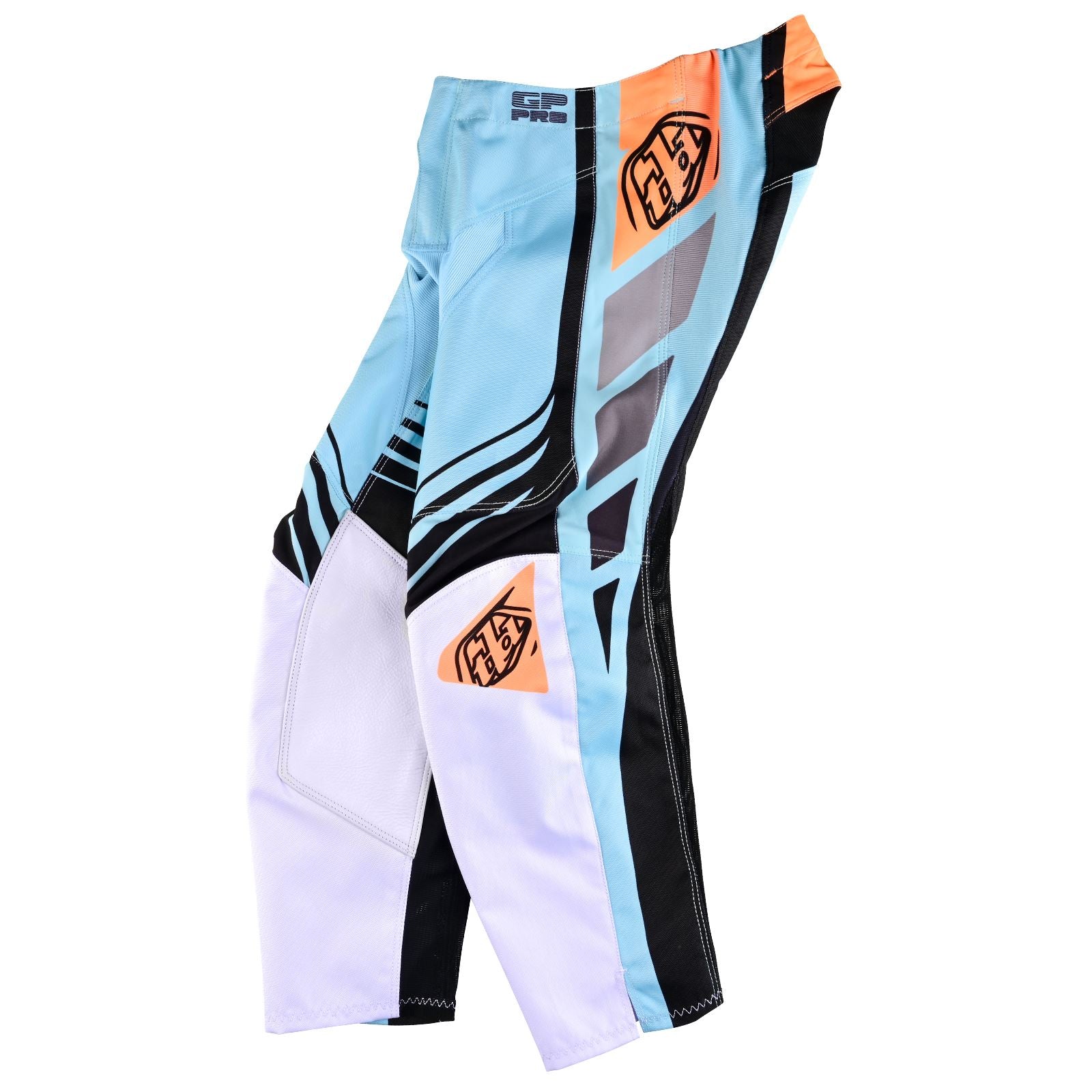 Troy Lee Designs 2025 Youth GP Pro Wavez Bleached Aqua Race Pants