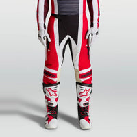 Alpinestars 2027 Techstar Maven MX Pants Fire Red White Lavender Black