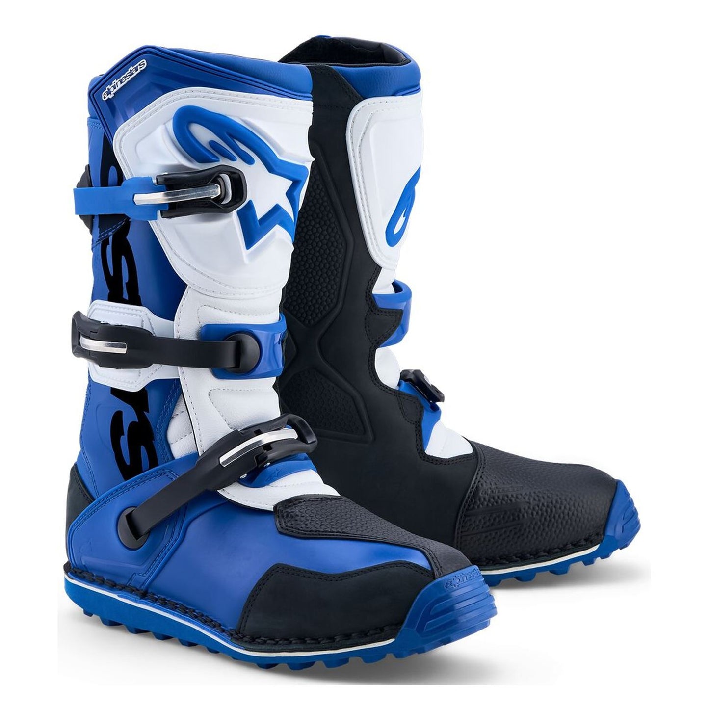 Alpinestars 2027 Tech-T Trials Boots Dark Blue Black White