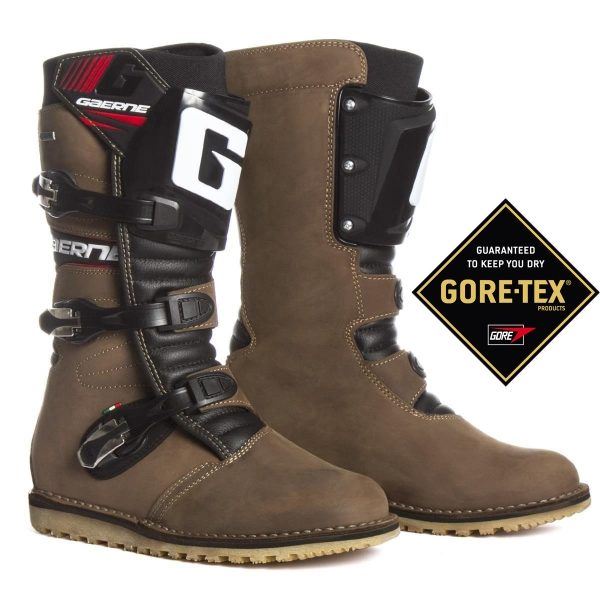 Gaerne Youth All-Terrain Gore-Tex Trials Boots Brown