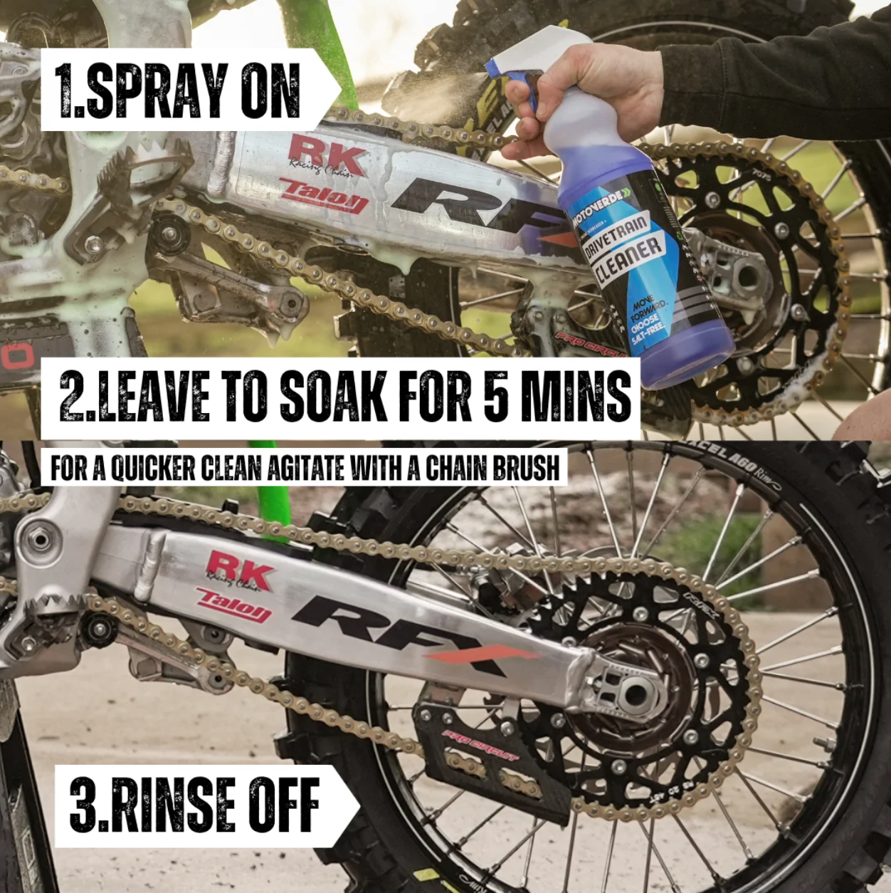 Motoverde Drivetrain Chain Cleaner 5L