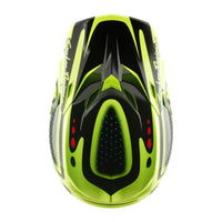 Troy Lee Designs Spring 2026 MX SE5 Polycarbonate The Line Helmets Flo Yellow