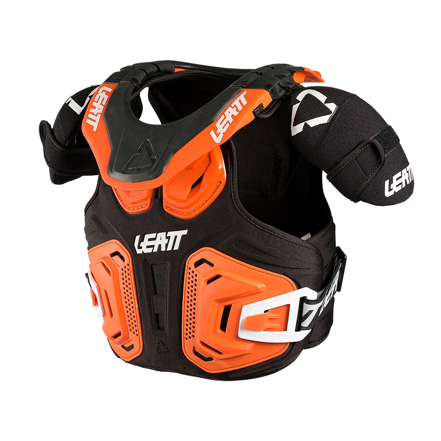 Leatt 2024 Fusion 2.0 Youth Neck Vest Brace Orange