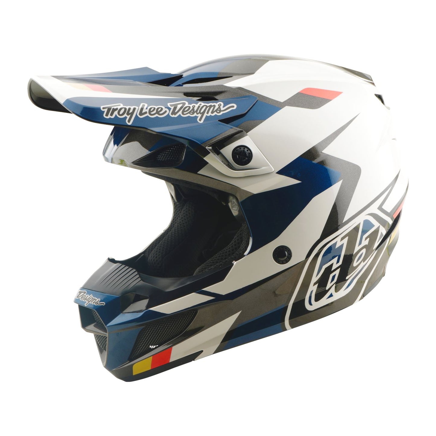 Troy Lee Designs Spring 2026 MX SE5 Polycarbonate Roamer Helmets Blue