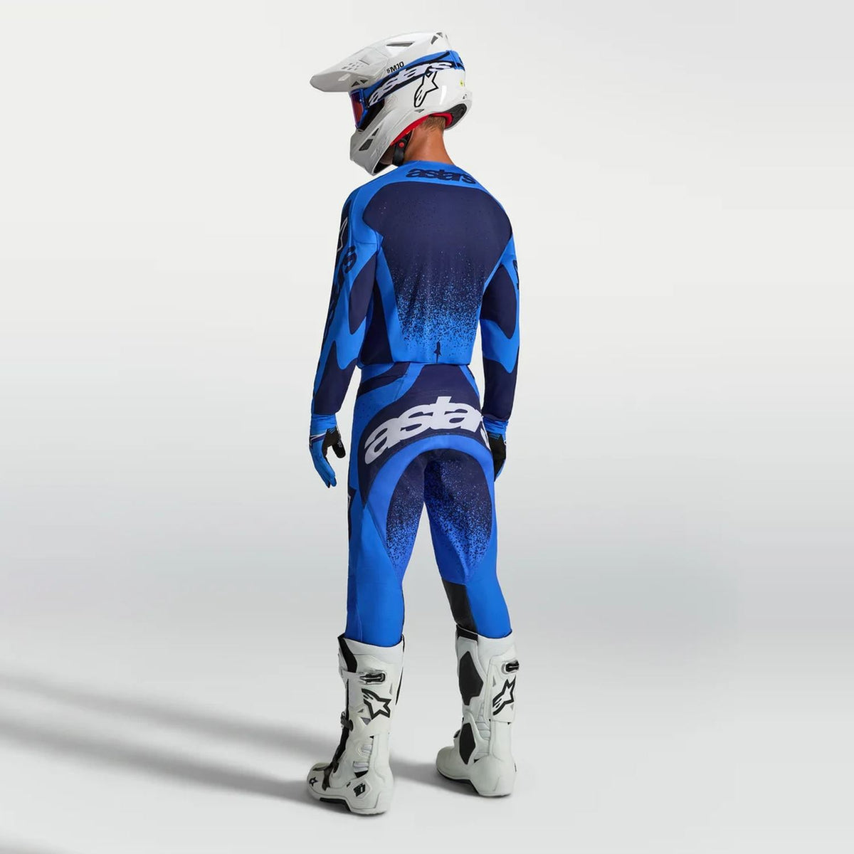Alpinestars 2027 Techstar Swan MX Combo Kit Ucla Blue Deep Blue