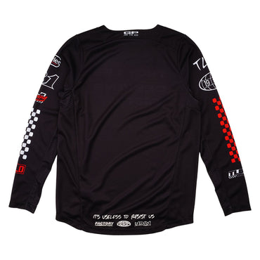 Troy Lee Designs Spring 2025 MX Jersey GP PRO Youth Factory Jersey Black