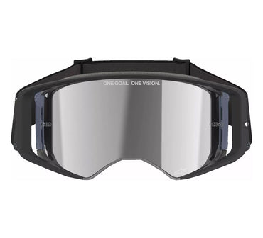 Alpinestars 2025 Goggles Supertech Corp Absolute Vision Black Grey Mirror Silver