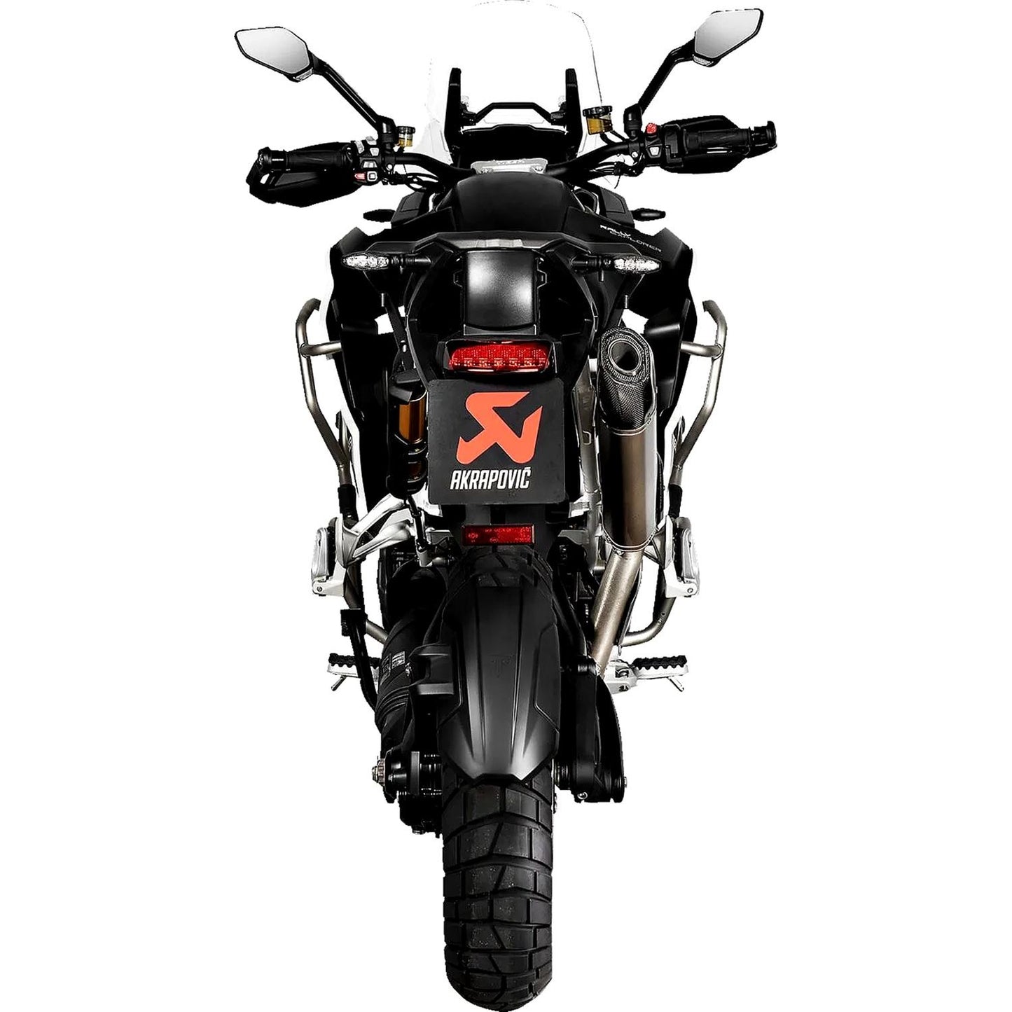 Akrapovic Titanium Line Slip On Silencer For Triumph TIGER 1200 GT ABS Explorer 2022-2024