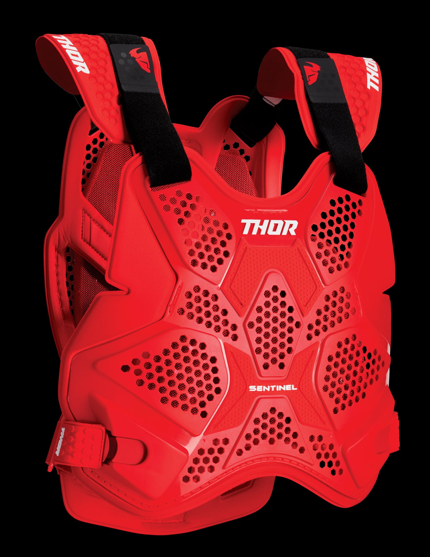 Thor 2025 Motocross Chest Protector Guard Sentil Pro Red