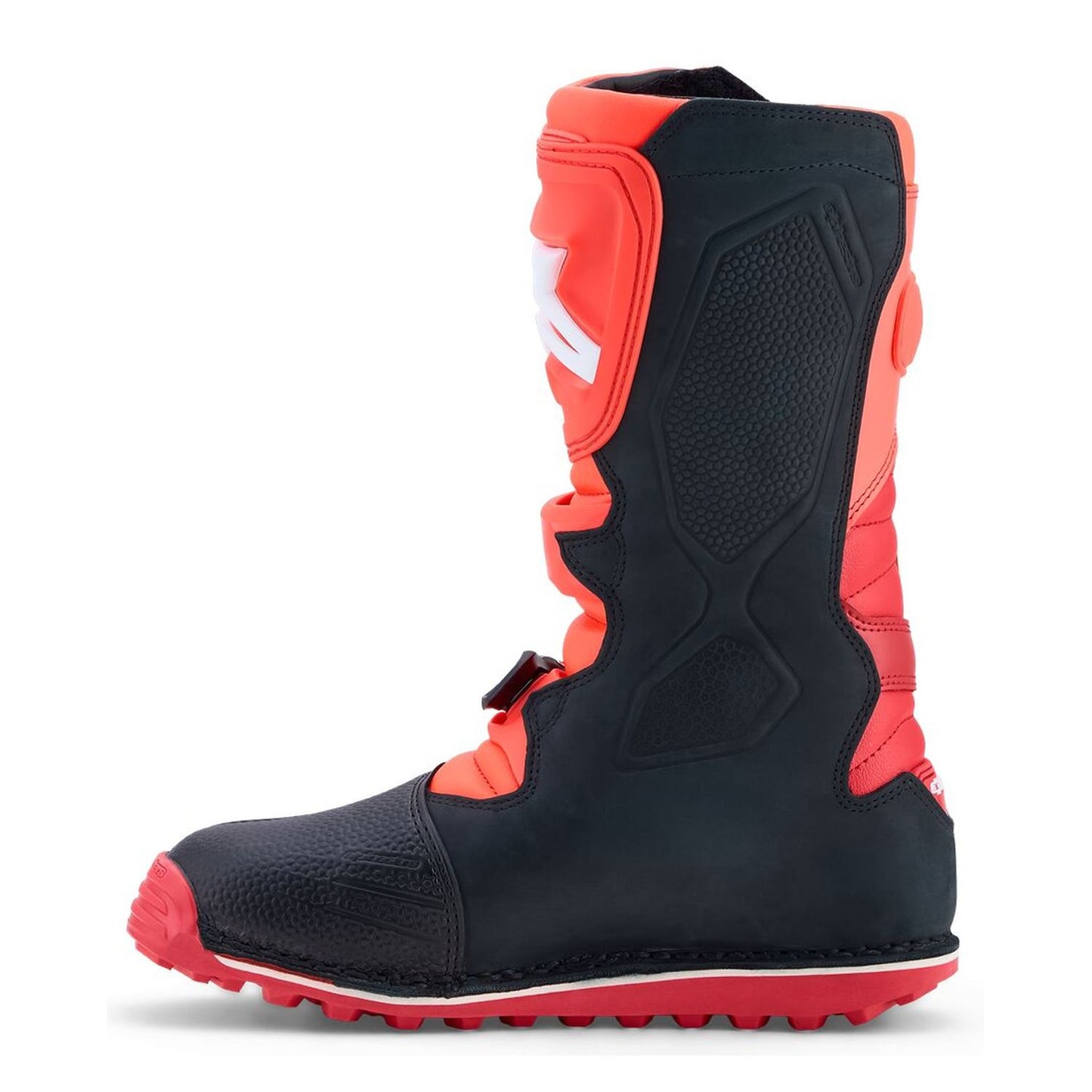 Alpinestars 2027 Tech-T Trials Boots Red Fluo Black Bright Red