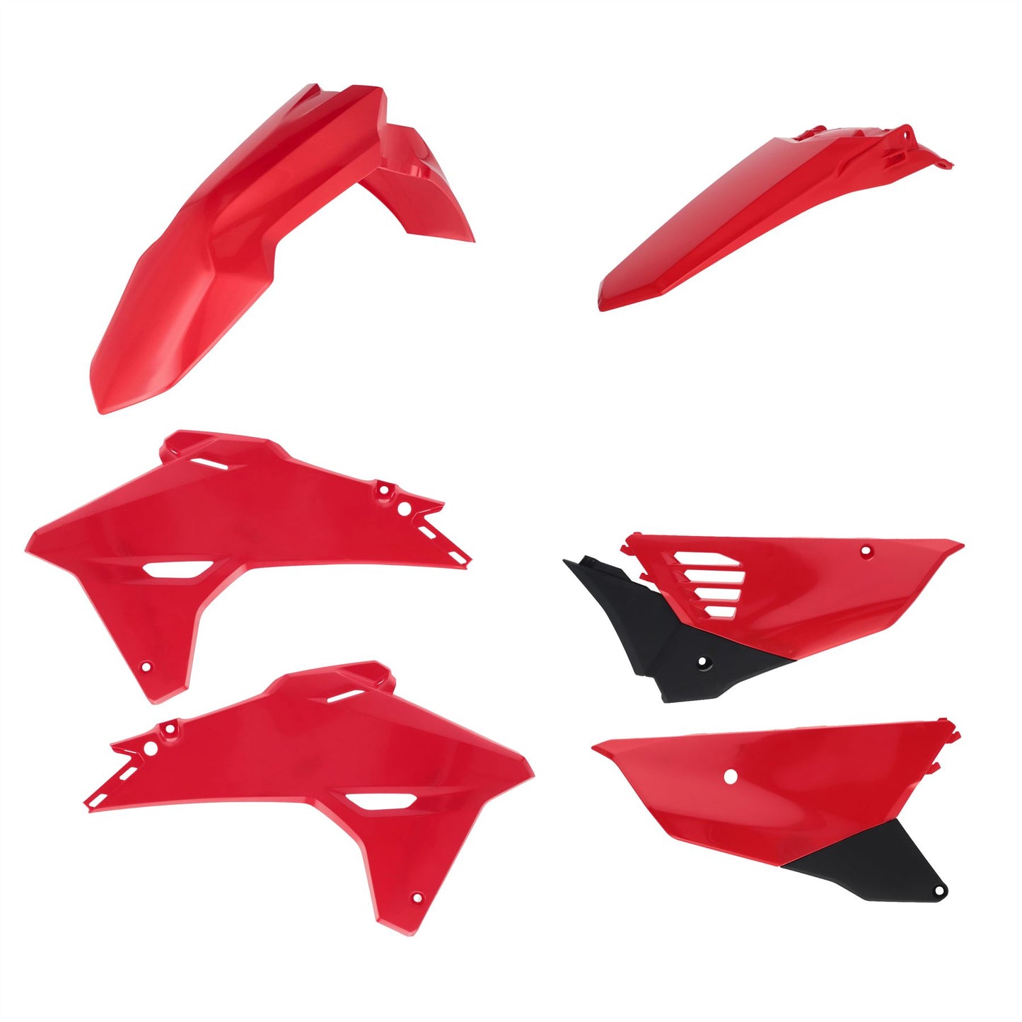 Acerbis Plastic Kit Red Black For HONDA CRF 450 HRC-WE 2027