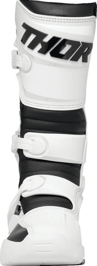 Thor 2024 Youth Blitz XR White Black Motocross Boots
