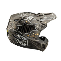 Troy Lee Designs 2025 Motocross Helmet SE5 Carbon Cosmic Explosion Grey