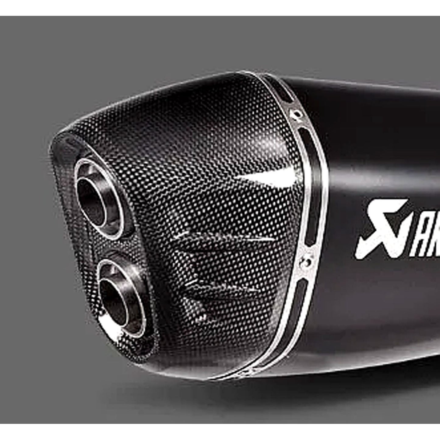 Akrapovic Carbon Fiber Exhaust End Cap For Kawasaki H2 1000 SX ABS Ninja 2018-2020