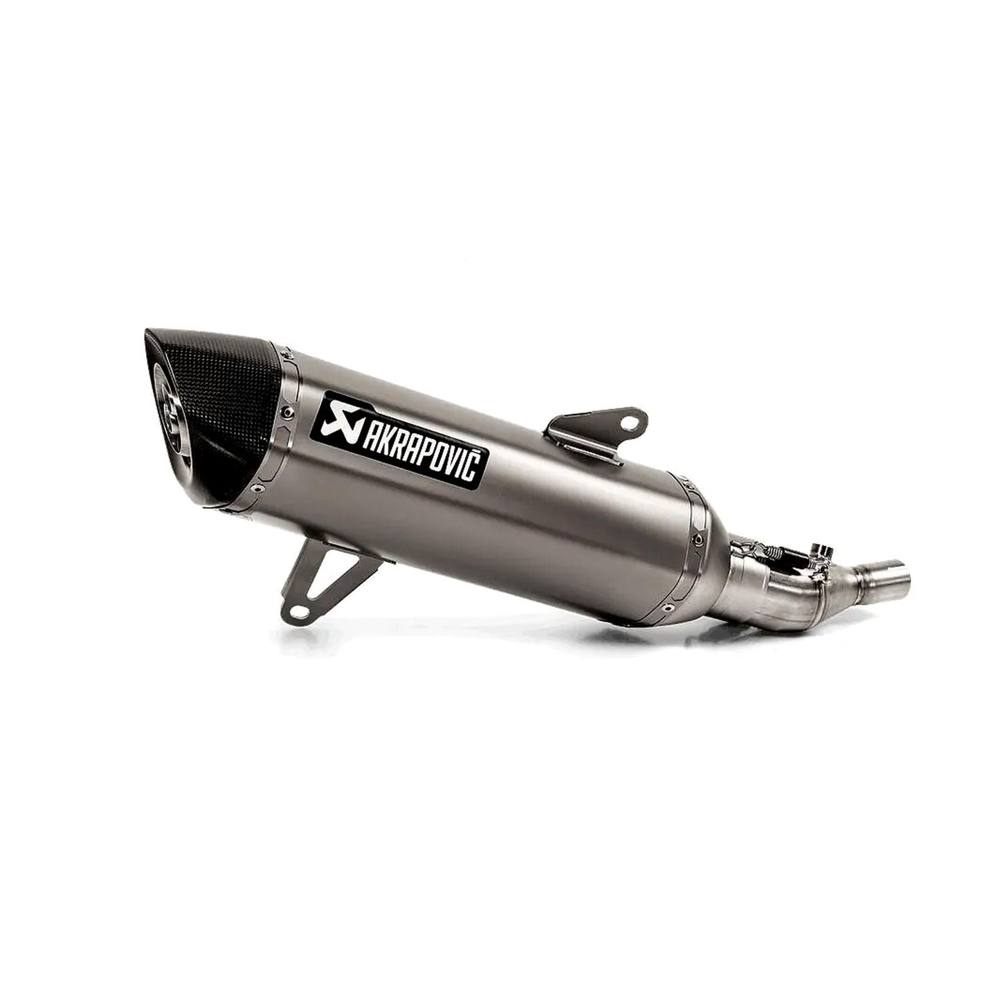 Akrapovic Stainless Steel Line Slip On Silencer For Yamaha MW 300 ABS Tricity 2020-2024