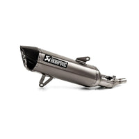 Akrapovic Stainless Steel Line Slip On Silencer For Yamaha MW 300 ABS Tricity 2020-2024
