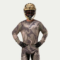 Alpinestars 2024 Racer Tactical Motocross Jersey Military Green CLEARANCE