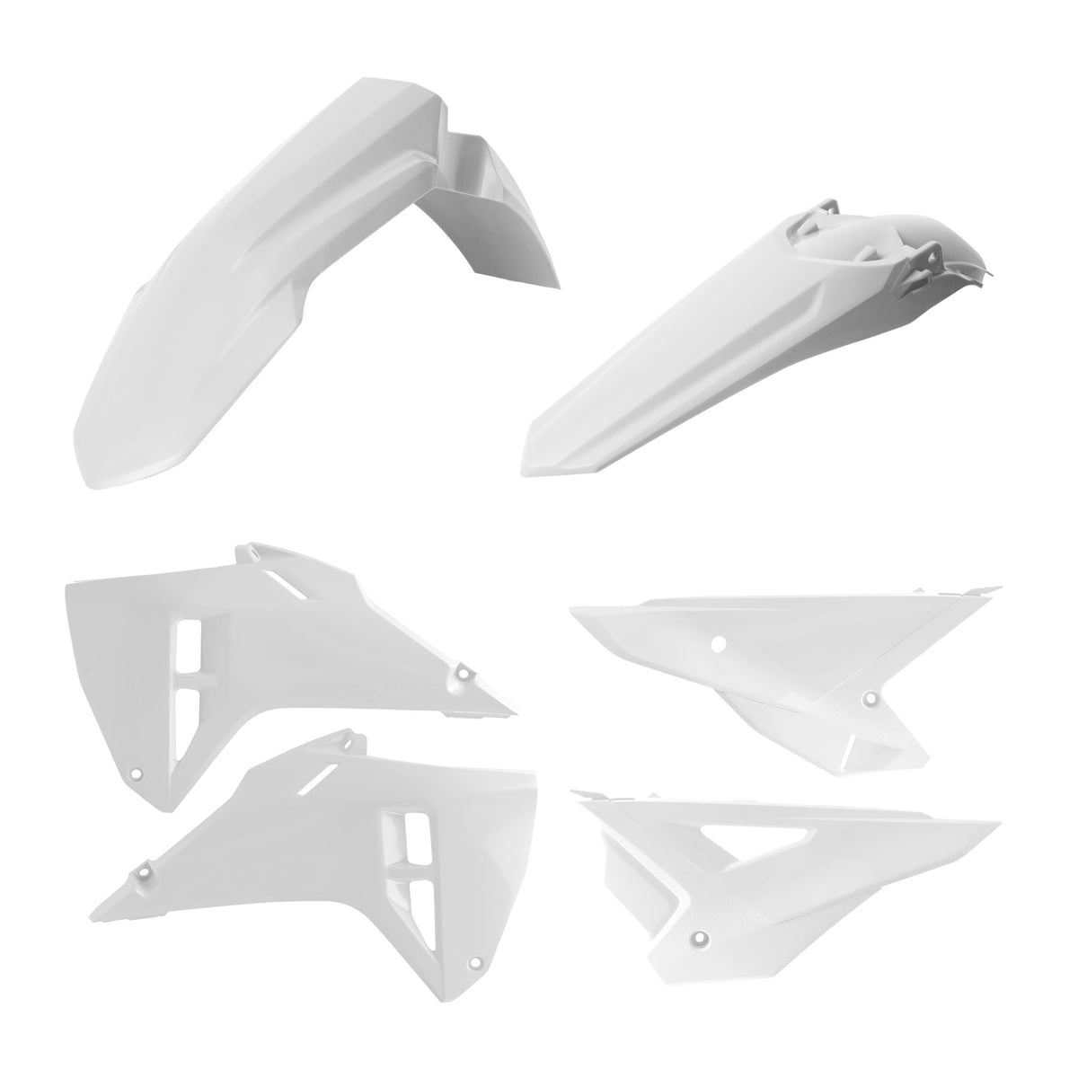 Acerbis Plastic Kit White For HONDA CRF250 HRC-WE 2027
